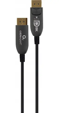 Gembird CC-DP8K-AOC-5M / DisplayPort kabel / AOC / 8K / 5 m