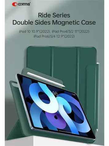 Comma Rider Magnetic Case mořská modrá / Pouzdro / pro Apple iPad Pro 13