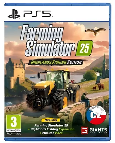 Outright Games Farming Simulator 25 CZ Highlands Fishing Edition / Hra / PlayStation 5