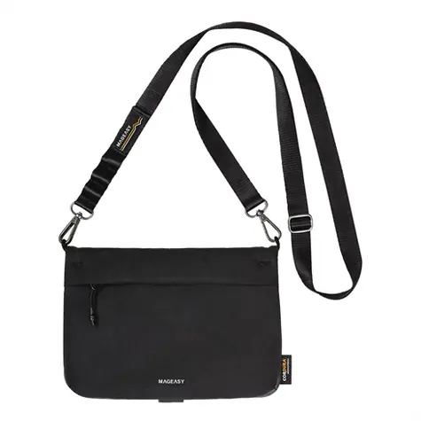 SwitchEasy Utility Crossbody Bag Graphite Black / Taška přes rameno / Popruh na telefon 20 mm / 2 l
