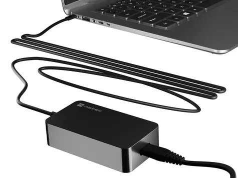 Natec GRAYLING / Napájecí adaptér / 45 W / USB-C / Power Delivery