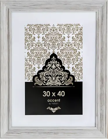 Nielsen Design Accent Vintage 30x40 cm bílá / Rámeček / dřevo