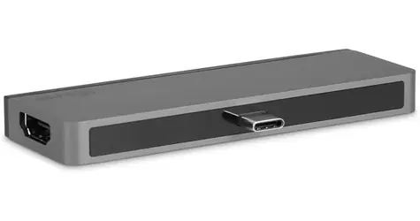 LMP USB-C Tablet Dock Pro Space Gray / Dokovací stanice / 5 portů / pro iPad Pro/Air 10.9