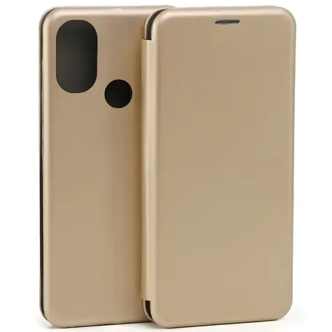 Beline Book Magnetic pro Motorola Moto Edge 30 zlaté / Pouzdro typu kniha / Stojánek / Kapsa na kartu
