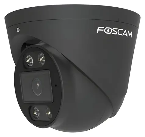 Foscam T8EP černá / Venkovní IP kamera / 4K / 8 Mpix / IR 20 m / Obousměrný zvuk