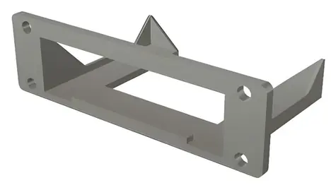 OEM Držák do racku pro MikroTik RB750Gr3 RB750r2 RB750UPr2 / Držák do racku