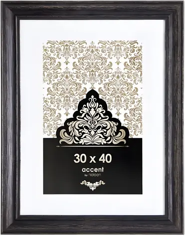 Nielsen Design Accent Vintage 30x40 cm černá / Rámeček / dřevo