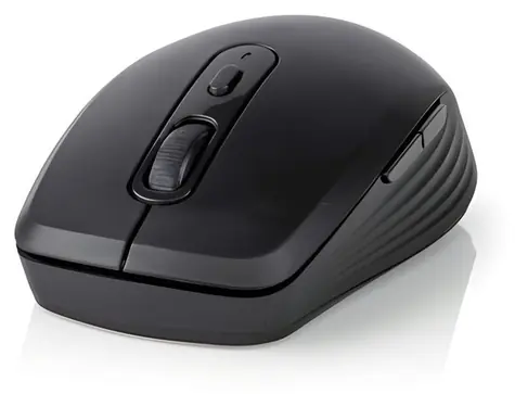 Nedis bezdrátová myš pro praváky / Myš / Bezdrátová / 800–1600 DPI / 6 tlačítek / USB nano přijímač