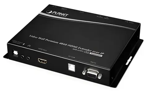 Planet IHD-420PT / Video vysílač / HDMI / USB / 4K/60 / multicast / PoE