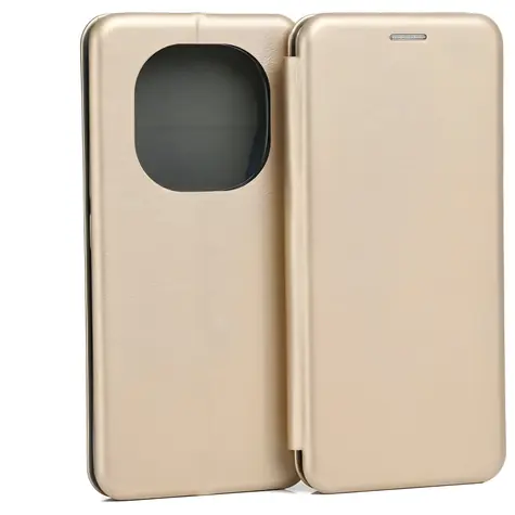 Beline Book Magnetic zlatá / Pouzdro / Knížkové / Xiaomi Redmi Note 14 Pro 5G