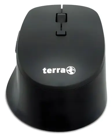 TERRA Mouse 4000 černá / Myš / Bezdrátová / Tichá / 6 tlačítek / Pro praváky
