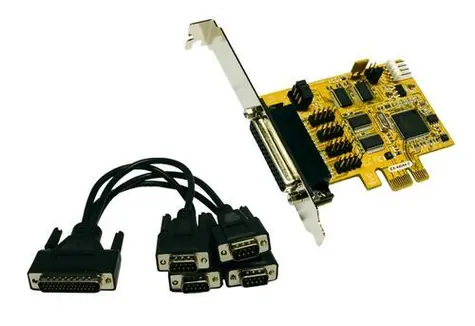 Exsys EX-44044-2 / Adaptér / PCIe / 4x sériový RS-232 DB9 / Low profile