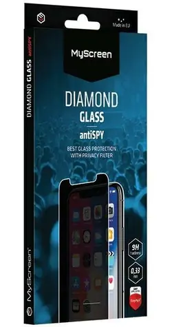MyScreen Diamond Glass AntiSpy / Ochranné sklo / Samsung Galaxy A24 4G/A25 5G / Privacy filtr / 9H