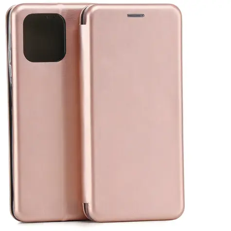 Beline Book Magnetic růžovozlatá / Pouzdro typu kniha / Motorola Moto G67 5G, G57 Power 5G