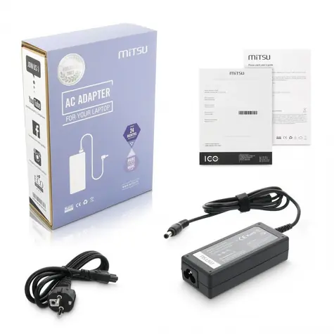 Nabíječka pro notebooky Asus, Toshiba, Lenovo 65W / Napájecí adaptér / 19V / 3,42A / konektor 5,5x2,5 mm