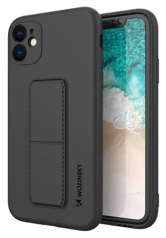 Wozinsky Kickstand Case černá / Kryt / Apple iPhone 12 Pro Max / se stojánkem