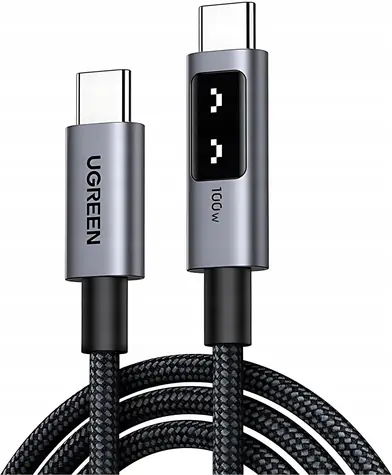 Ugreen Kabel USB-C - USB-C černá / 2 m