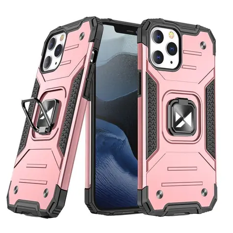 Wozinsky Ring Armor zlatá / Odolný kryt / Apple iPhone 14 Pro Max / magnetický prstýnek