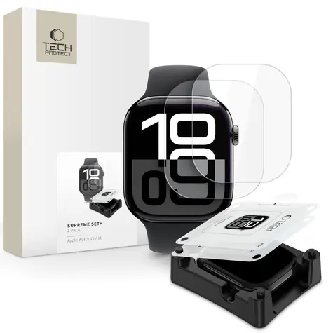 Tech-Protect Supreme / Hydrogel fólie / 2-pack / Apple Watch 10 42 mm