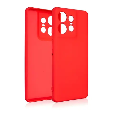 Beline Silicone Case červená / Kryt / Motorola Edge 50 Pro