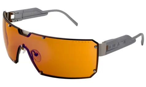 GUNNAR Cyberpunk DEX Steel / Herní brýle / jantárová skla / BLF 98 / NEUTRAL focus