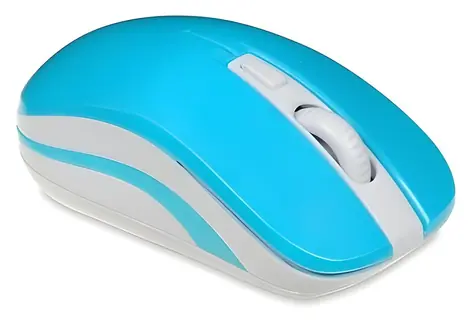 Loriini Pro modrá / Myš / bezdrátová / optická / 1600 DPI / 2.4 GHz