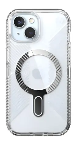 Speck Presidio Clear Grip + CL iPhone 13/14/15/16e / Pouzdro