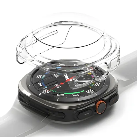 Ringke Slim transparentní / Pouzdro + Tvrzené sklo / Samsung Galaxy Watch Ultra 47 mm