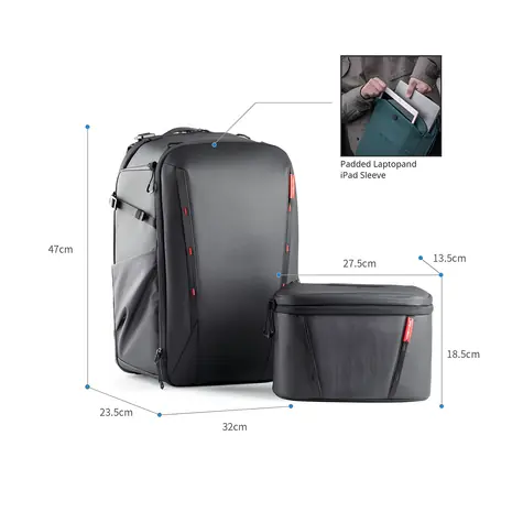 PGYTECH OneMo 2 25L Space Black / Fotobatoh / 25 l