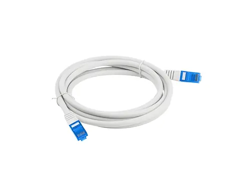 Lanberg Patchcord CAT6a S/FTP 20 m šedá / Patch kabel / LSZH / CCA / 10 Gbps