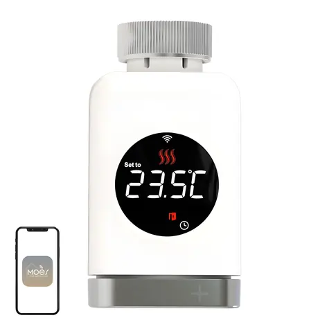 Moes TRV 801 / Termostatická hlavice / ZigBee / Chytré vytápění
