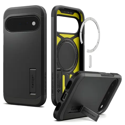 Spigen Tough Armor MagSafe černá / Ochranný kryt / Google Pixel 11 / MagSafe