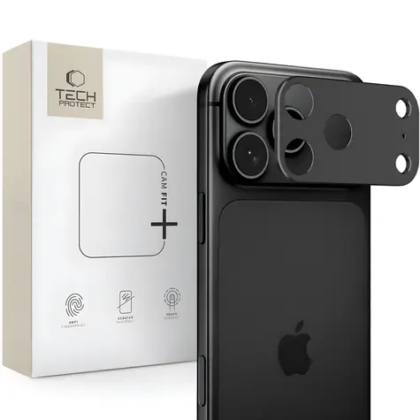 Tech-Protect Camalloy Fit+ černá / Kryt pro Apple iPhone 18 Pro Max / Ochrana fotoaparátu