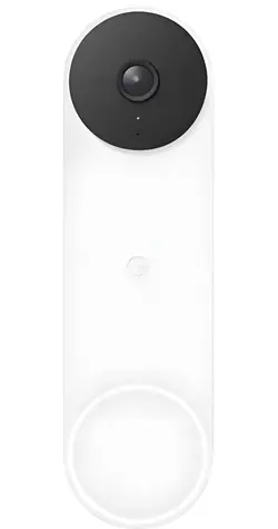 Google Nest Doorbell Wireless Snow / Bezdrátový zvonek / Smart Home