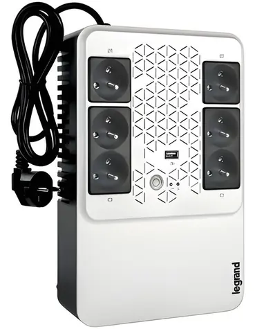 Keor Multiplug 800 AVR 4+2 FR / UPS / 480 W / 6x AC zásuvka / USB