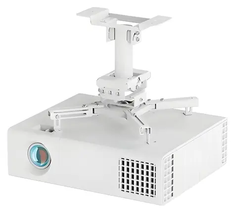 CL25-530WH1 Stropní držák pro projektor bílá / Stropní držák / nosnost 45 kg / náklon -20° až 20° / rotace 360°