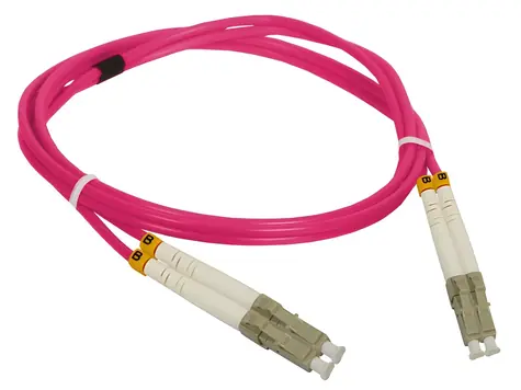 Alantec FOC-LCLC-5MMD-5-4 fialový / Optický kabel / LC/LC / Multimode OM4 / 5 m