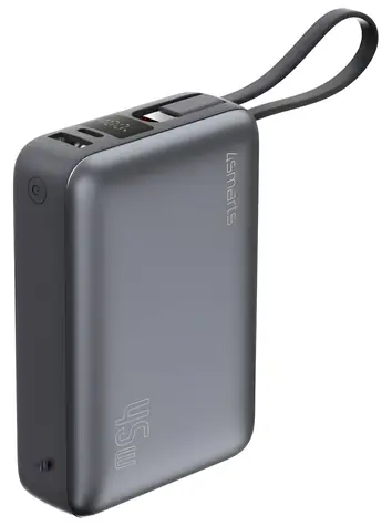 4smarts Enterprise Compact 45W 20000mAh vesmírně šedá / Powerbanka / 20000 mAh / 45W