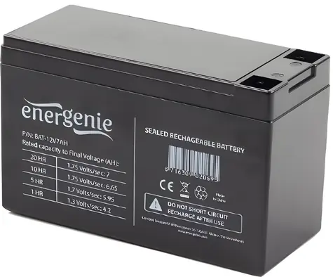 Gembird BAT-12V7AH / Baterie / 12V / 7Ah / pro záložní zdroje (UPS)