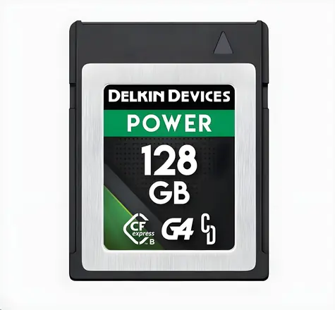 Delkin CFexpress POWER G4 128GB / Paměťová karta / R:1780 MB/s / W:1700 MB/s / PCIe 3.0