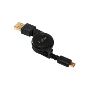LogiLink USB-A - Micro-USB B černá / Kabel / 0,75 m