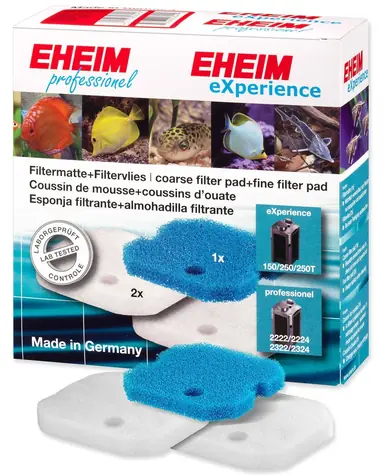 EHEIM Filtrační molitany sada pro Experience/Professionel 150/250/250T / Filtrační náplň / 3 ks