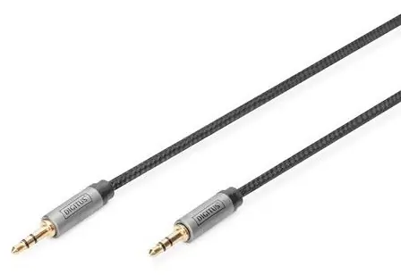 Digitus DB-510110-010-S / Audio kabel / Jack 3,5 mm / Stereo / 1 m