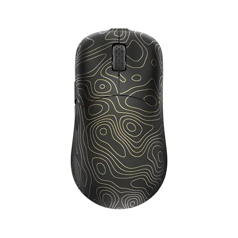 White Shark AERO zlatá / Herní bezdrátová myš / optická / 5000 DPI / 6 tlačítek / 2.4 GHz / USB