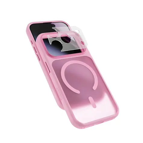 Epico HeroMatte Pro Mag+ Case iPhone 17 Pro Max růžová / Kryt / Qi2 & MagSafe kompatibilní / Ochrana camera island