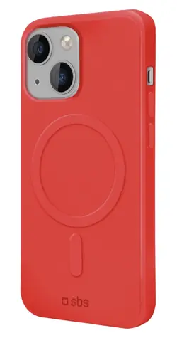 SBS Smooth Mag červená / Pouzdro / pro Apple iPhone 14 / MagSafe