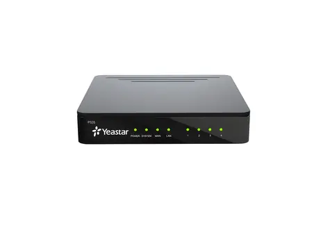 Yeastar P520 / IP ústředna / 20 uživatelů / 10 hovorů / až 2 porty pro S2 & O2 & BRI & SO & GSM & LTE