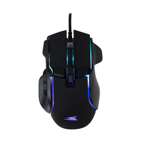 Baracuda PIRANHA černá / Herní myš / Optický / 7D / 7200 dpi / RGB / 1.5 m / USB