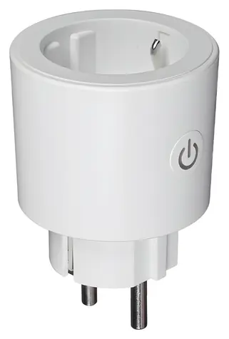 MOES MWP-EU16M-WH-MS / Chytrá zásuvka / Wi-Fi / Matter / 16 A / měření spotřeby energie