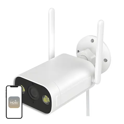MOES WCM-JD-T1 / Venkovní IP kamera / 3 MP / Wi-Fi / IP65 / microSD